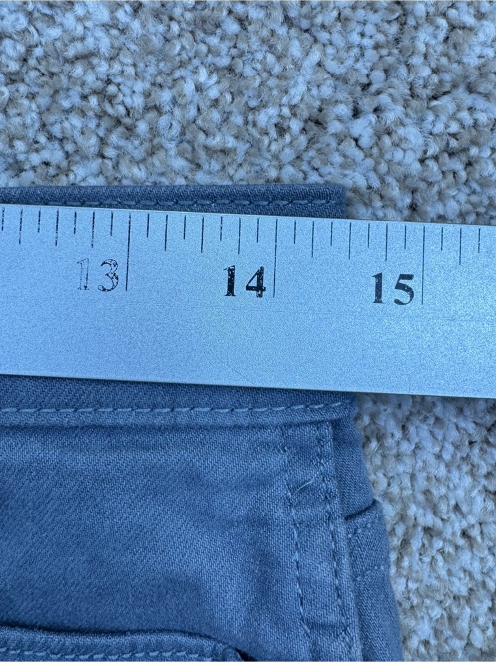 Ryegrass Gray High Rise Semi Flare Jeans Pants Womens Size 4 - Picture 6 of 12